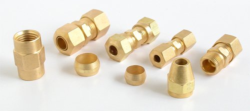 Brass compressor parts